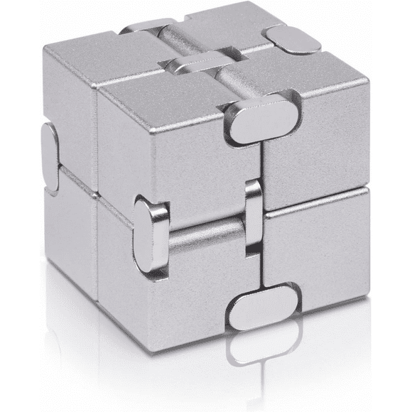 Fidget Cube Nouvelle Version Jouets Fidget pour Doigts - Infinity Cube Prime pour Soulager le Stress et l'Anxiété/TDAH, Ultra Durable