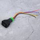 thumbnail image 5 of Interruptor de botón pulsador de arnés de 12 V de 4 polos con luz indicadora de fondo LED, 5 of 5