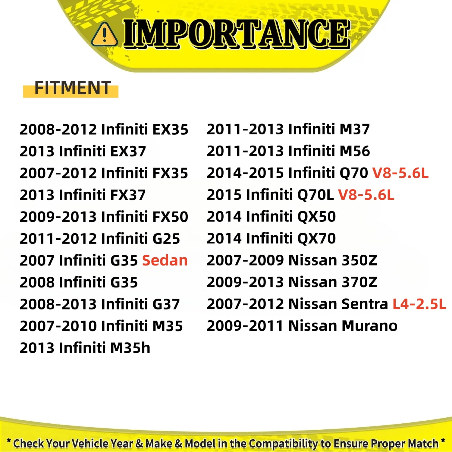 Maxfavor 2Pcs Oxygen Sensor for 2007-2015 Nissan Altima Maxima, 2013-2007 Infiniti EX35 Downstream