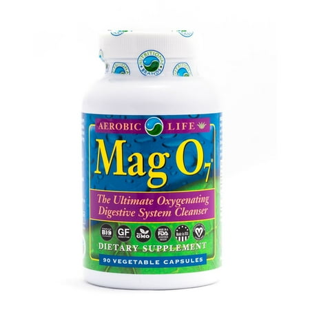 Aerobic Life Mag O7 Oxygen Detox Colon Cleanse 90 Veg (Best Foods For Detox Cleanse)