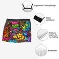 thumbnail image 3 of Yiaed Butterfly Garden Print Men's Soft Cotton Boxer Shorts Breathable Boxers Underwear Moisture-Wicking Underwear Stretch Boxer Briefs for Man-Medium, 3 of 5