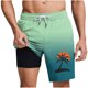 thumbnail image 1 of Pantalones Cortos Casuales para Hombre Imprimir con Bolsillos Pantalones de Playa de Cintura Elástica, Pantalones Cortos de Cintura Elástica para Hombre, 1 of 5