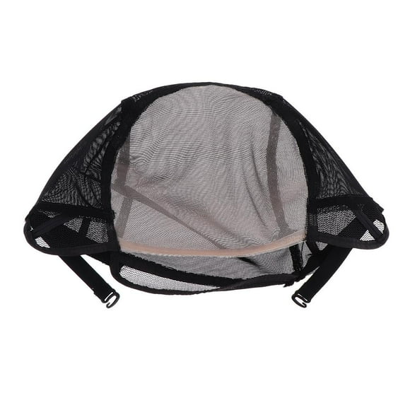 Disfraz de Halloween de única para Mujer, Accesorio de Cospy, Peluca Dentera de Encaje, Gorras Zulema Gorro de peluca para mujer