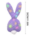 thumbnail image 2 of PATLOLLAV Glow Easter Stuffed Bunny Dolls ,Cute Soft Mini Rabbit Plush Doll,Stuffed Animals Easter Birthday New Year Festival Occasions Gift for Kids Toddlers, 2 of 5
