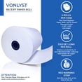 thumbnail image 3 of Vonlyst Rouleau de Reçus en Papier Thermique 3 1/8 x 230 pour Imprimante Epson (Lot de 12 Rouleaux), 3 of 7
