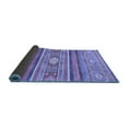 thumbnail image 2 of Ahgly Company Indoor Rectangle Abstract Blue Modern Area Rugs, 4' x 6', 2 of 4