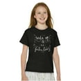 thumbnail image 4 of Wake up be Fabulous Pretty Inspiring Girls Kids T Shirt Tees Teen Brisco Brands XS, 4 of 6