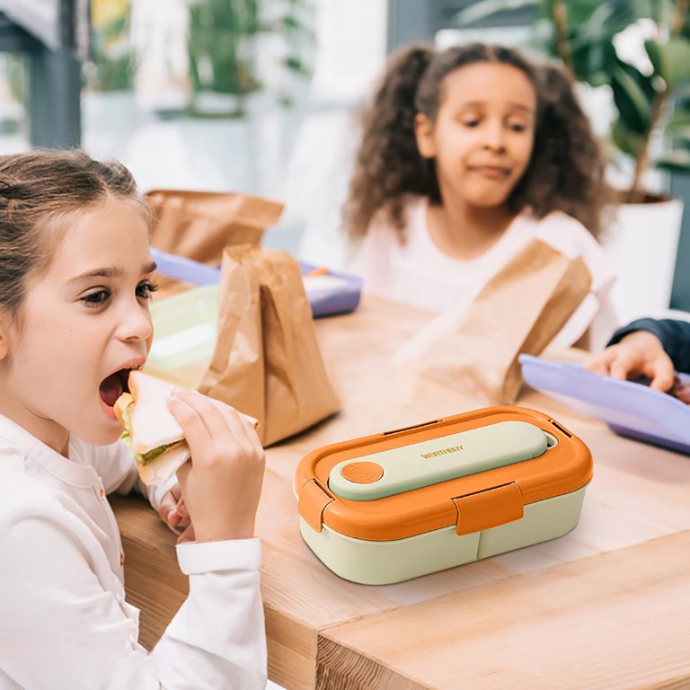 Lunch Box, 2 Layer Stackable Bento Boxes For Adults/teens, Microwaveable Bento  Box With Cutlery And Dipping Bowl, Leak Proof Lunch Container, Suitable For  Going Out, Work, School, Picnic, For Teenagers And Workers