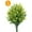 Yellow, variant on GRNSHTS 8 Bundles Outdoor Artificial Lavender Fake Flowers UV Resistant Shrubs, Faux Plastic Greenery for Indoor Outside Christmas decoration
