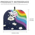 thumbnail image 6 of HELLHERO Teapot Dust Cover Keep Warm Waterproof Keep Warm Polyester Cavcas Tea Cozies Covers Cow, 6 of 6