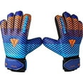thumbnail image 2 of VIZARI Sports Saturn Soccer Size 4 Blue Goalie Goalkeeper Gloves for Kids Youth & Boys, Football Gloves with Grip Boost Padded Palm and finger save Flat Cut Construction, 2 of 5