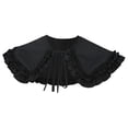 thumbnail image 2 of Classic Lolita Doll Ruffles Collar Removable Collar Dresses Accessory for Black, 2 of 8