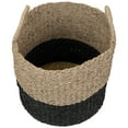 thumbnail image 5 of Northlight Round Wicker Table and Floor Baskets - Beige and Black - Set of 3, 5 of 7