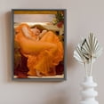 thumbnail image 2 of Flaming June by Frederic Leighton Framed Wall Art, Canvas Prints Poster, 2 of 7