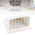 thumbnail image 1 of Exhaust Fan Cover, 100mm Inclined Easy Installation PVC Material Exterior Wall Vent Cover  for Kitchen, 1 of 7