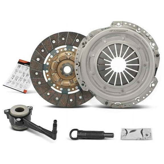 Clutch Kit One Set - Compatible with 2009 - 2015 Volkswagen Jetta 2.0L 4-Cylinder 2010 2011 2012 2013 2014