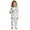 X#660White1156, variant on CAIVO Child Girls Thanksgiving Cartoon Outfit Sets Cartoon Long Sleeve Tops And Pants Holiday Family And Fall Festive Party Wear 5-6 Years