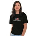 thumbnail image 3 of Montana Pride American Flag MT USA Men's Graphic T Shirt Tees Brisco Brands L, 3 of 4