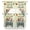 Yellow, variant on Spring Floral Kitchen Curtains Swag Valance for Windows/Bathroom/Cafe, Retro Farmhouse Animals Flowers Butterfly Cream Rod Pocket Drape Panel Swag Curtains Valance for Bedroom/Living Room 56"x36"