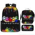 thumbnail image 1 of Space Werewolf Killing Among Us Backpack Three-piece Set Backpack Shoulder Bag Pencil Case Three-piece Set (Backpack + Shoulder Bag + Pencil Case), 1 of 1