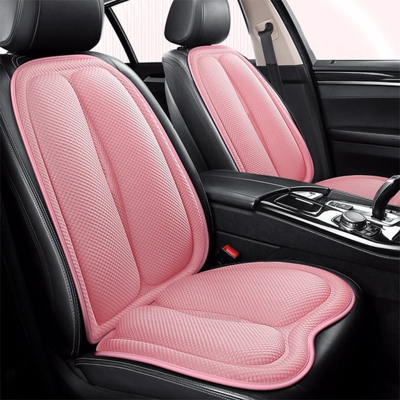 Tgbvmt 23.62 Inch Car Seat Cushion Backrest Set Quick Heat Reduction Even Body Weight Distribution Breathable High Toughness Pressure Relief All Season Universal For Cars SUVs Home Office Pad