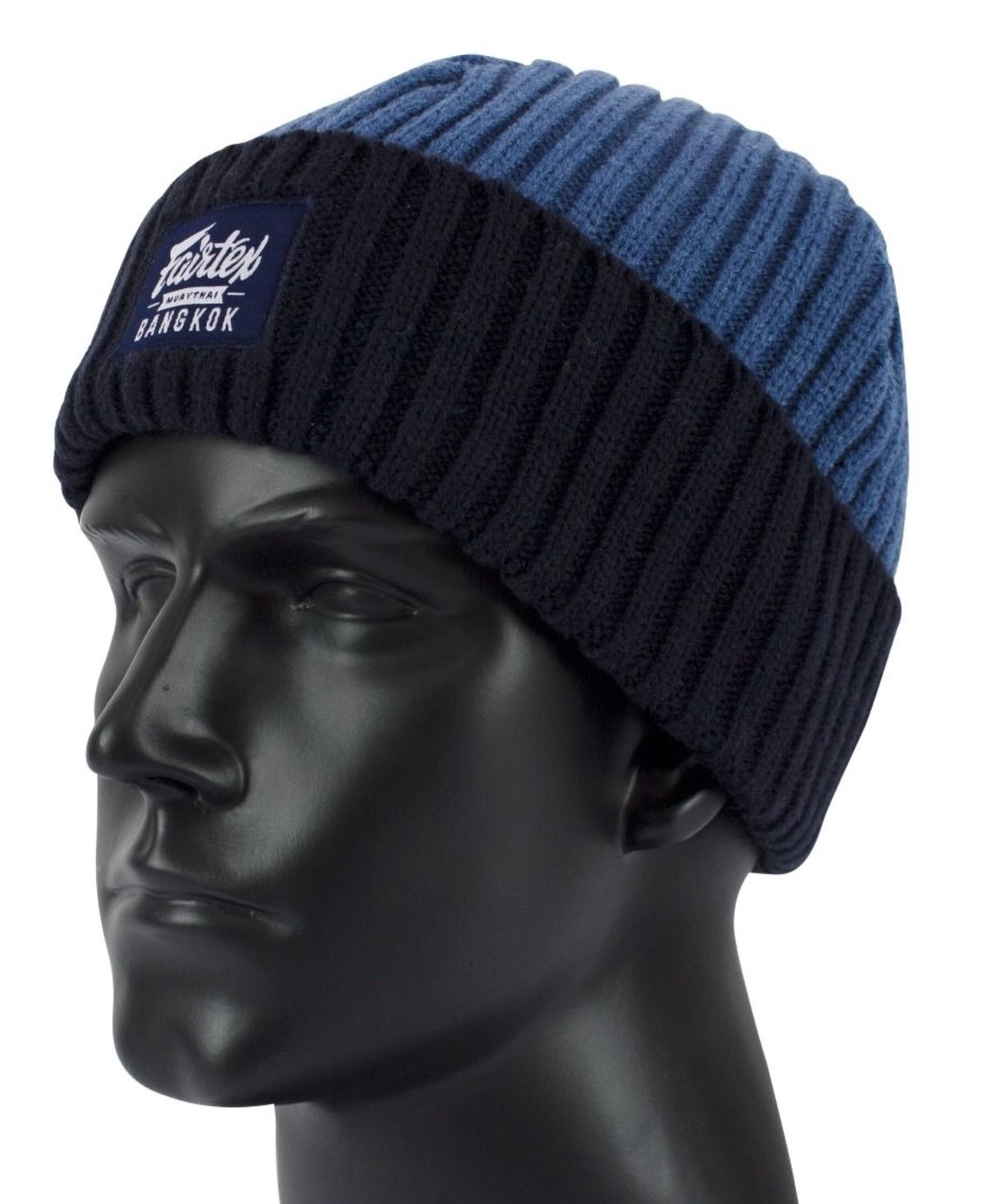 Fairtex Beanie Winter Hat - BN7 - Blue - Nylon Bag Packaging Included - image 5 of 6