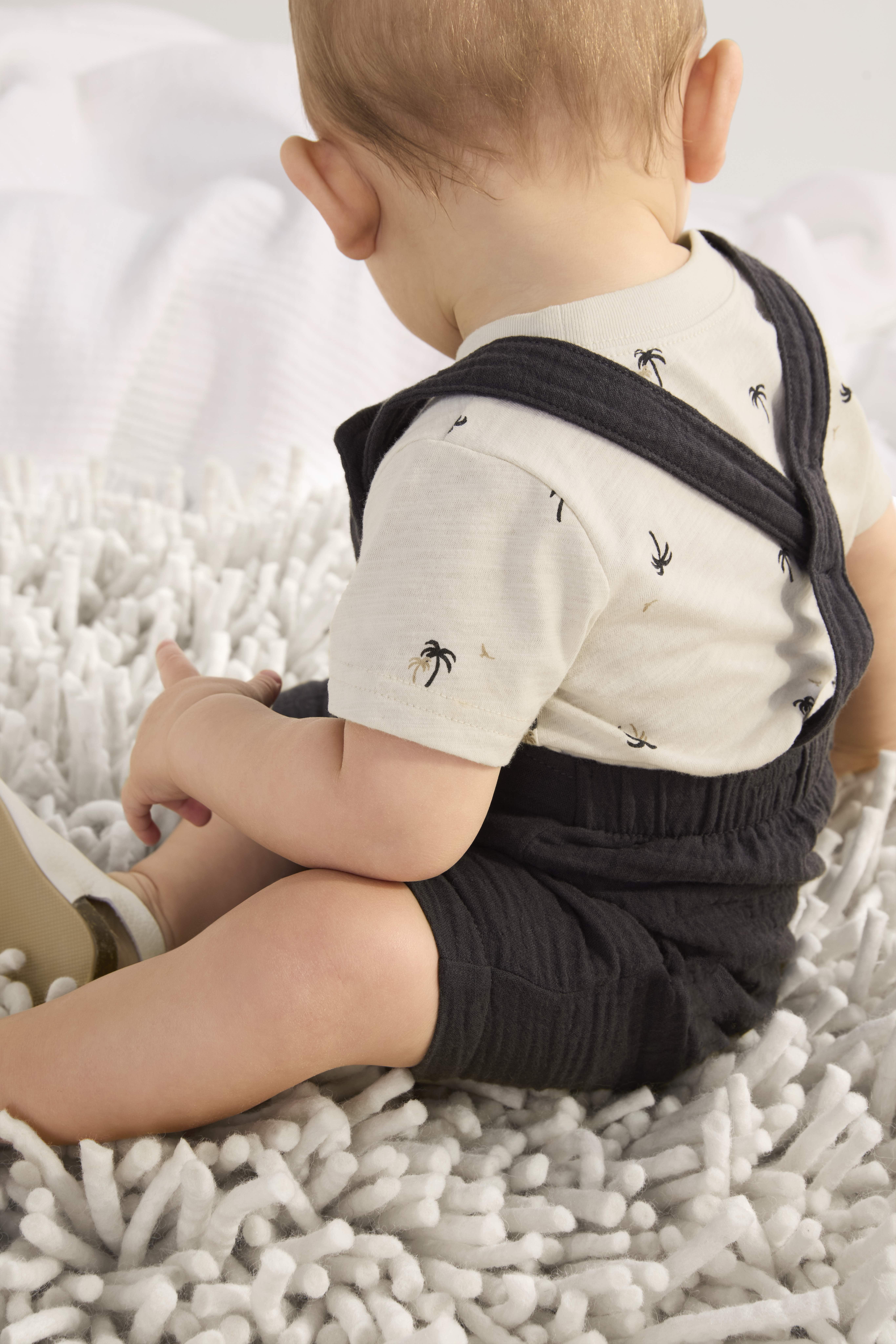 Carter's Child of Mine Baby Boy Shortalls with T-Shirt