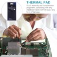 thumbnail image 4 of Miangastore Thermally Conductive Silicone Thermal Pad for Heat Conduction Computer Accessory 1Pack 3.3X1.8X0.02In Black, 4 of 8