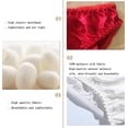 thumbnail image 4 of Bragas de seda morera para mujer, bikini sexy de satén, ropa de playa, pantalones cortos de natación, paquete de 3, 4 of 5