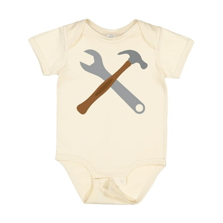 

Inktastic Future Carpenter Tools Hammer Wrench Boys Baby Bodysuit