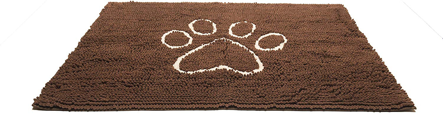 Dirty Dog Doormat, Large, Maroon 