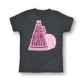 thumbnail image 2 of Instant Message - Though She Be But Little She Be Fierce Cheer -YOUTH SHORT SLEEVE TEE-L, 2 of 6