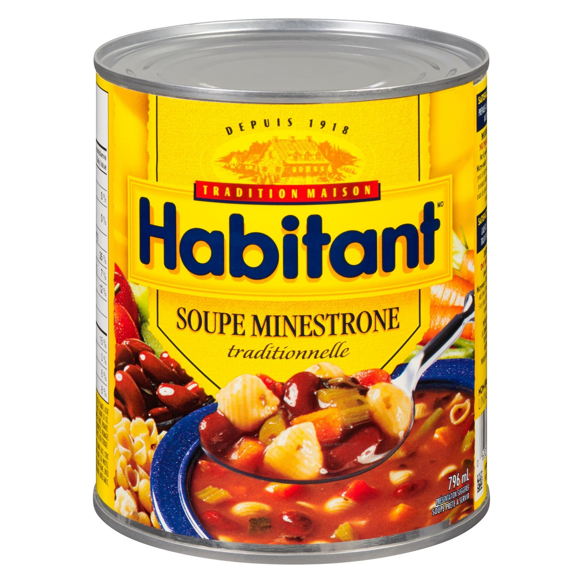 Habitant Traditional Minestrone Soup, 796 mL