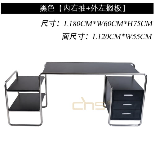 Escritorios de oficina de simplicidad moderna, muebles de trabajo pequeños para el hogar, dormitorio, estudio, mesa de oficina, juego de ordenador, QF50OD