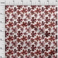 thumbnail image 3 of oneOone Rayon Maroon Fabric Florals Sewing Material Print Fabric By The Yard 56 Inch Wide, 3 of 4
