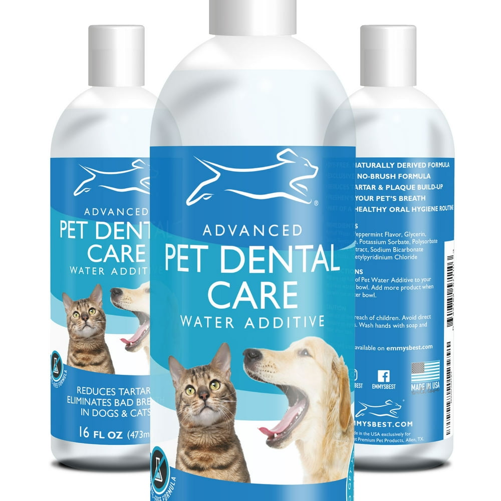 Premium Dog and Cat Breath Freshener Advanced Pet Dental Care Water