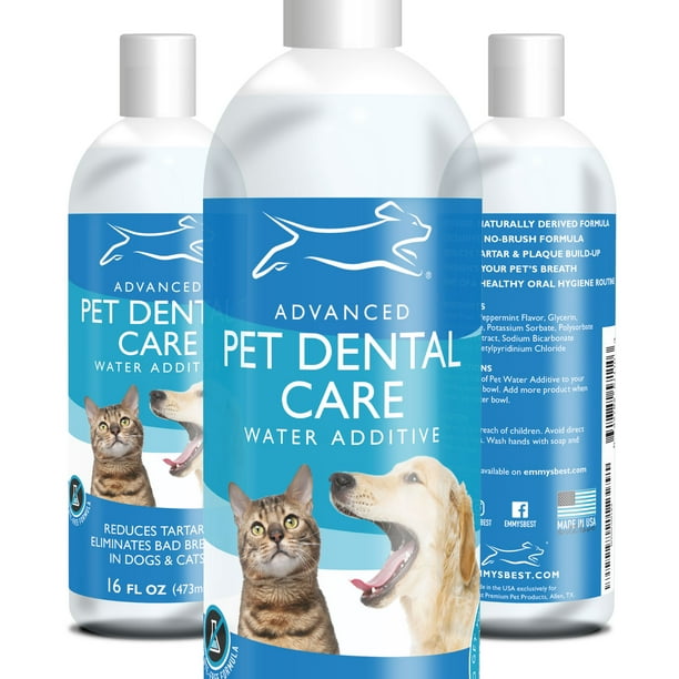 Premium Dog and Cat Breath Freshener Advanced Pet Dental Care Water
