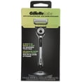 thumbnail image 4 of Gillette GilletteLabs - Maquinilla de afeitar para hombre con barra exfoliante, kit de afeitado para hombre, incluye 1 asa, 2 recambios de cuchillas de afeitar, 1 soporte magnético de alta, 4 of 8