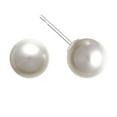 thumbnail image 6 of Faux Pearl Studs Hypoallergenic Earrings for Sensitive Ears Made with Plastic Posts, 6 of 10