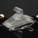 thumbnail image 1 of 10pcs Clear Plastic Hangers Seamless and Crease-Resistant Non-Slip Drying Rack for Bathroom Balcony-Good, 1 of 5