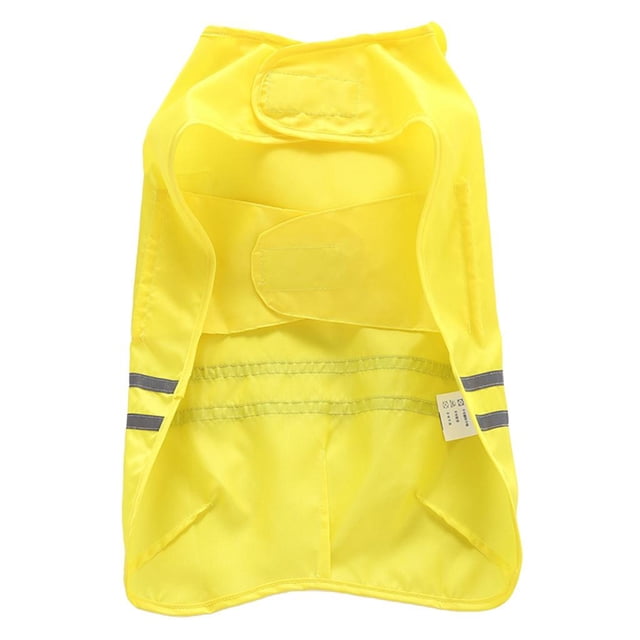 Ropa para perros Sunnimix impermeable reflectante Con Capucha Amarillo XXS