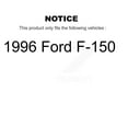thumbnail image 2 of TEC Front Rear Ceramic Brake Pads Kit for Car 1996 Ford F-150 KTC-100348, 2 of 10