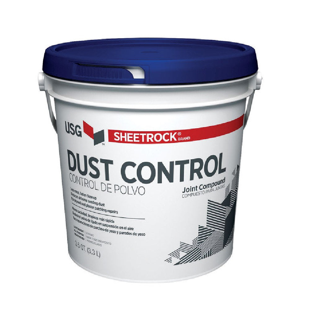 4PC Usg Usg 384014 Sheetrock Dust Control Joint Compound, 3.5 Quart