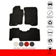 thumbnail image 2 of Ikon Motorsports Compatible with 05-10 Nissan Frontier OE Factory Style Black Nylon Carpet Car Floor Mats Front Rear 3pcs 2005 2006 2007 2008 2009 2010, 2 of 6