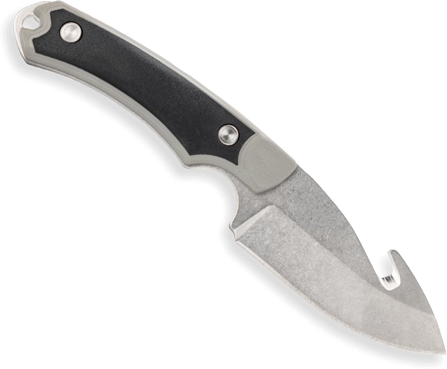 Buck Knives 664 Alpha Hunter Select Fixed Blade Hunting Knife with Guthook, Gray