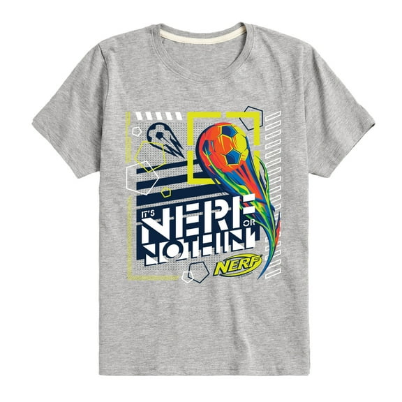 Nerf - Nerf Or Nothin Soccer - Boy's Short Sleeve T-Shirt