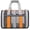 Orange, variant on Deago Soft Sided Mesh Pet Travel Carrier for Small Cats Dogs, Collapsible Puppy Carrier Bag with Reflective Strip - Black