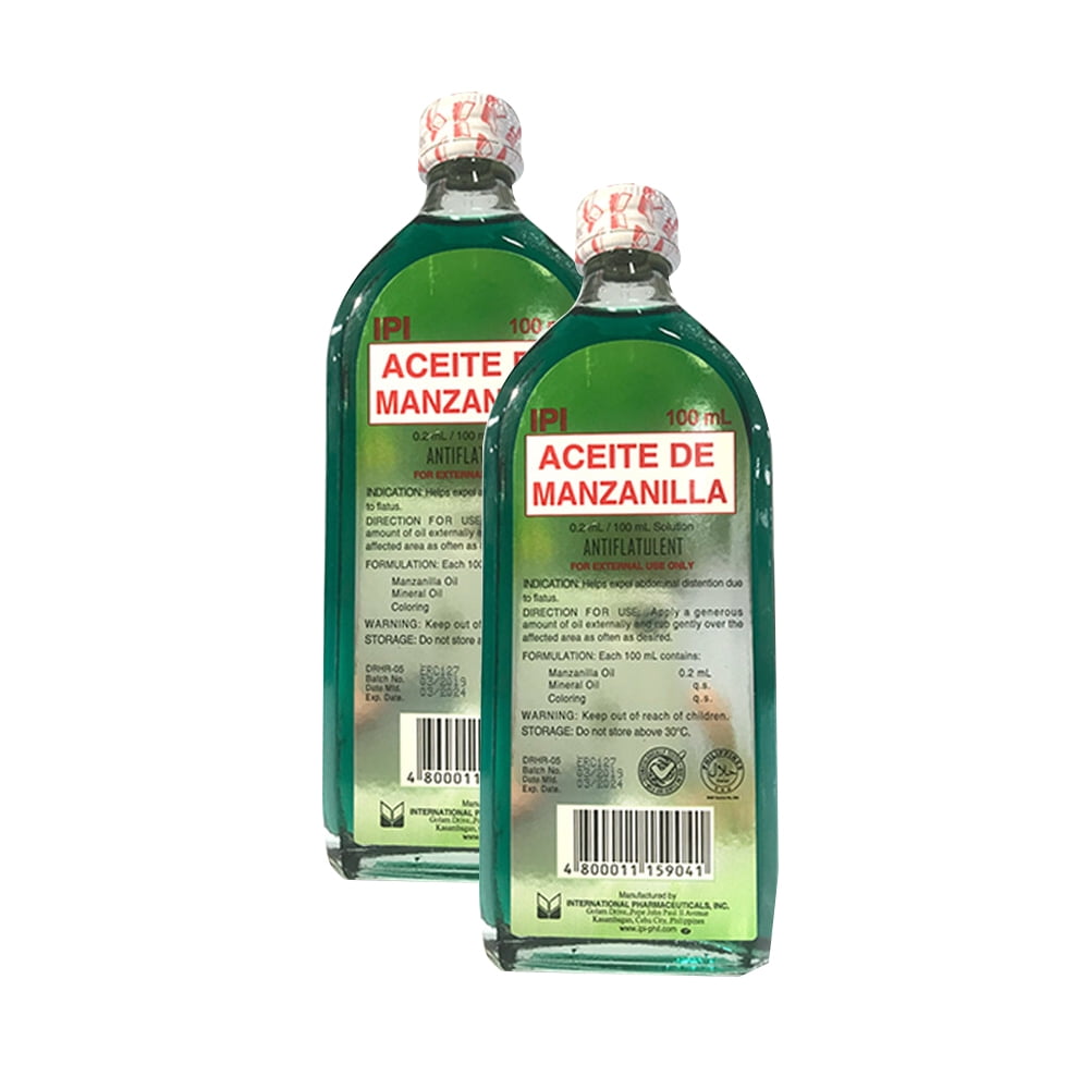 Aceite De Manzanilla 100ml Large Size NEW STOCK - 2 Bottles
