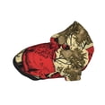 thumbnail image 2 of KLL Mythical Red Stag Illustration for Basic Dog Hoodie - Pet Hoodie Sweater with Leash Hole - Cute Dog Sweatshirt - Pet Clothes Hooded Sweatshirt for Dog & Cat -Medium, 2 of 8