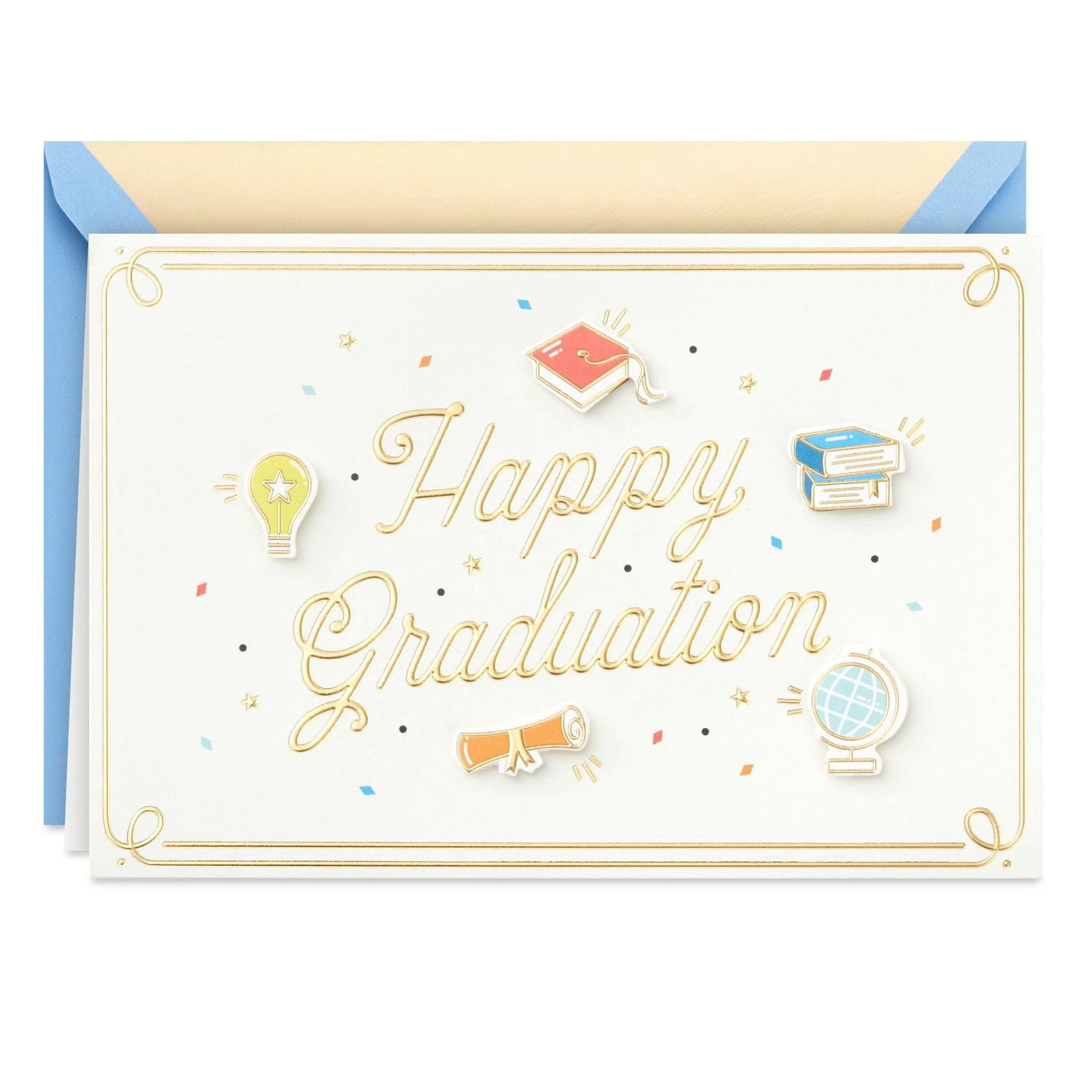 Hallmark Signature Graduation Card (Congratulations) for High School ...